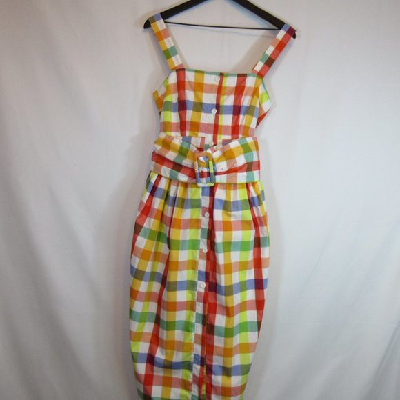 Christopher John Rogers X Target Plaid Rainbow Dress - Picture 4 of 12